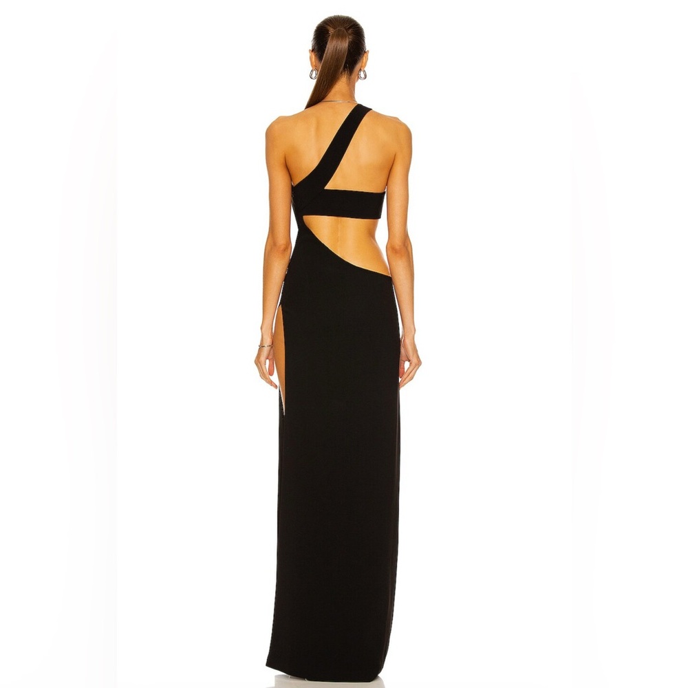 Mônot Black One Shoulder Dress - Picture 4 of 14